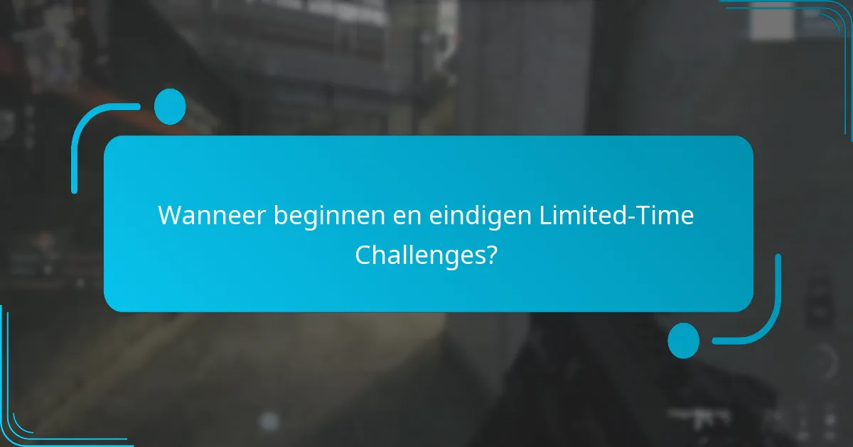 Welke exclusieve items kunnen worden verdiend via Limited-Time Challenges?