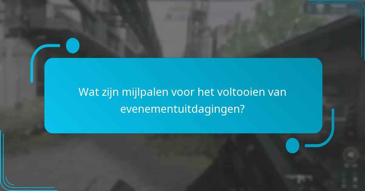 Hoe vergelijken verschillende evenementuitdagingen zich?