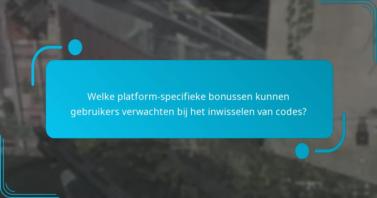 Hoe verhouden platform-specifieke inwisselingen zich tot elkaar?